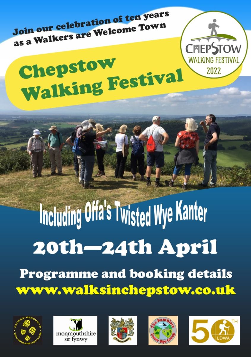 Tickets live for the 2022 Chepstow Walking Festival - Visit Monmouthshire